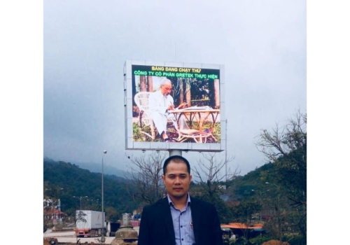 Màn hình LED cửa khẩu quốc tế Cha Lo, Quảng Bình