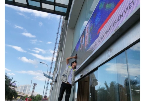 Màn hình LED ngân hàng BIDV